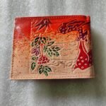 Handcrafted leather wallet hand for Men (Hiran design) - Image 3