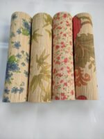 Bamboo Pencil Box Handmade Pencil Boxs round shape (Quantity 4pc)