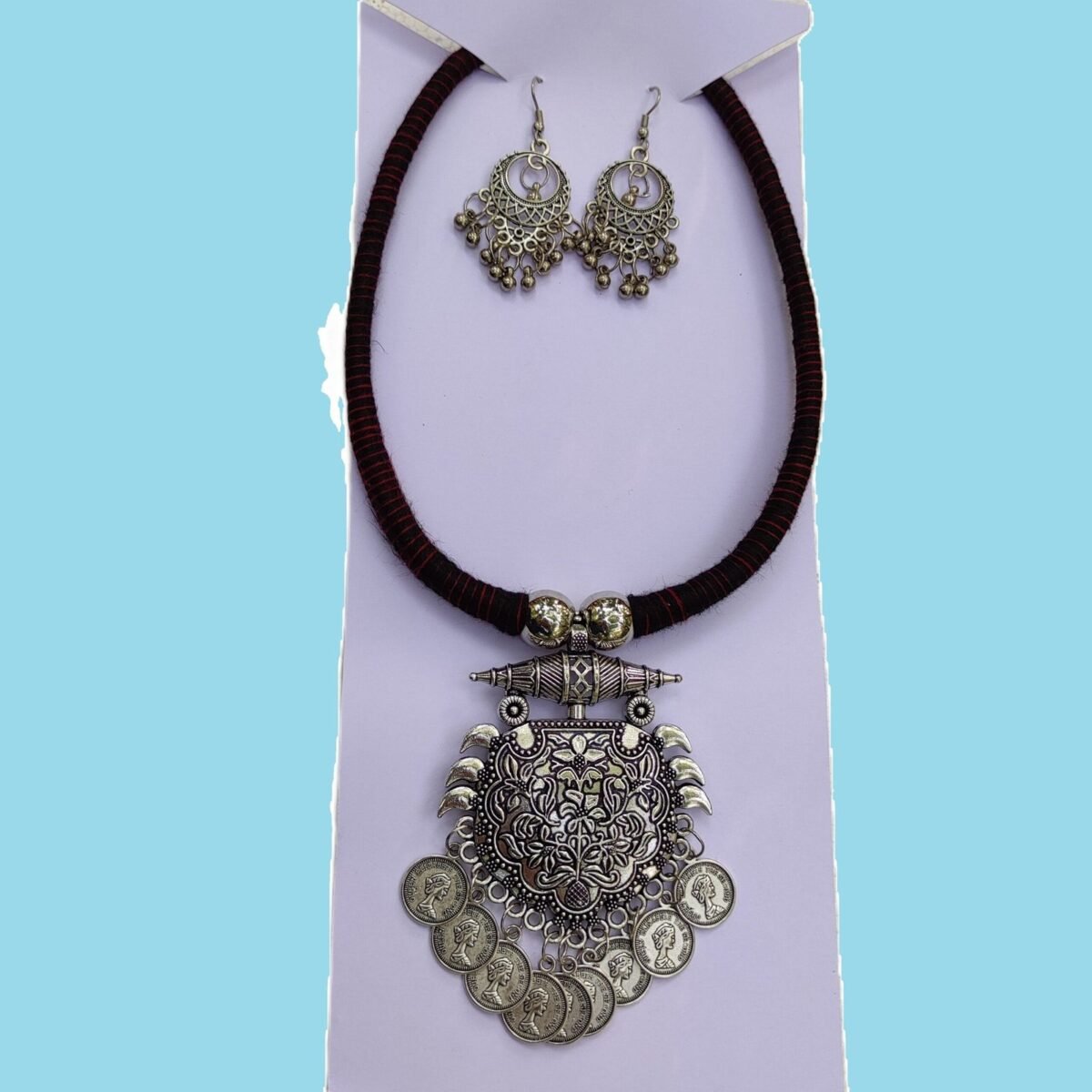 Oxidised jewellery for women fashion - Image 2