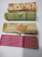 Bamboo Pencil Box (Quantity 4pc) Pencil Box (Multicolor) - Image 3