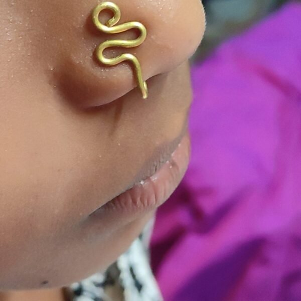 Brass Women Nosepins (10 pieces)