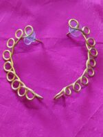 Brass Metal Handicraft Earrings for Women (C)