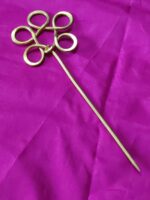 Brass Hair Pin for Women - Image 2