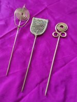 Brass Hair Pin for Women and Girls| three piece set