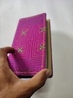 Kantha stitch purse double zipper for Women - Image 2