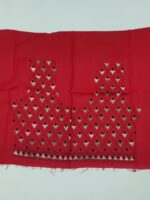 Cotton kantha work blouse pieces for Women