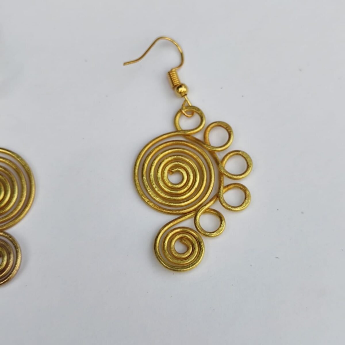 Handicraft Brass Metal Earrings for Women and Girls - Image 3