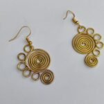 Handicraft Brass Metal Earrings for Women and Girls - Image 2
