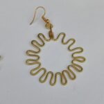 Handmade Brass Metal Earrings for Women and Girls - Image 3