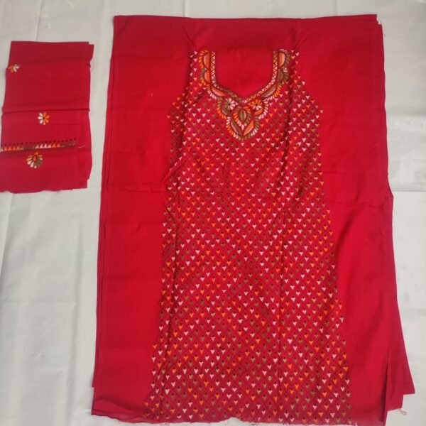 Kantha stitch Dress Material Salwar Suit 3 Piece | embroidery | ( rad)
