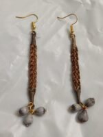 Earring in sikki Grass for ladies