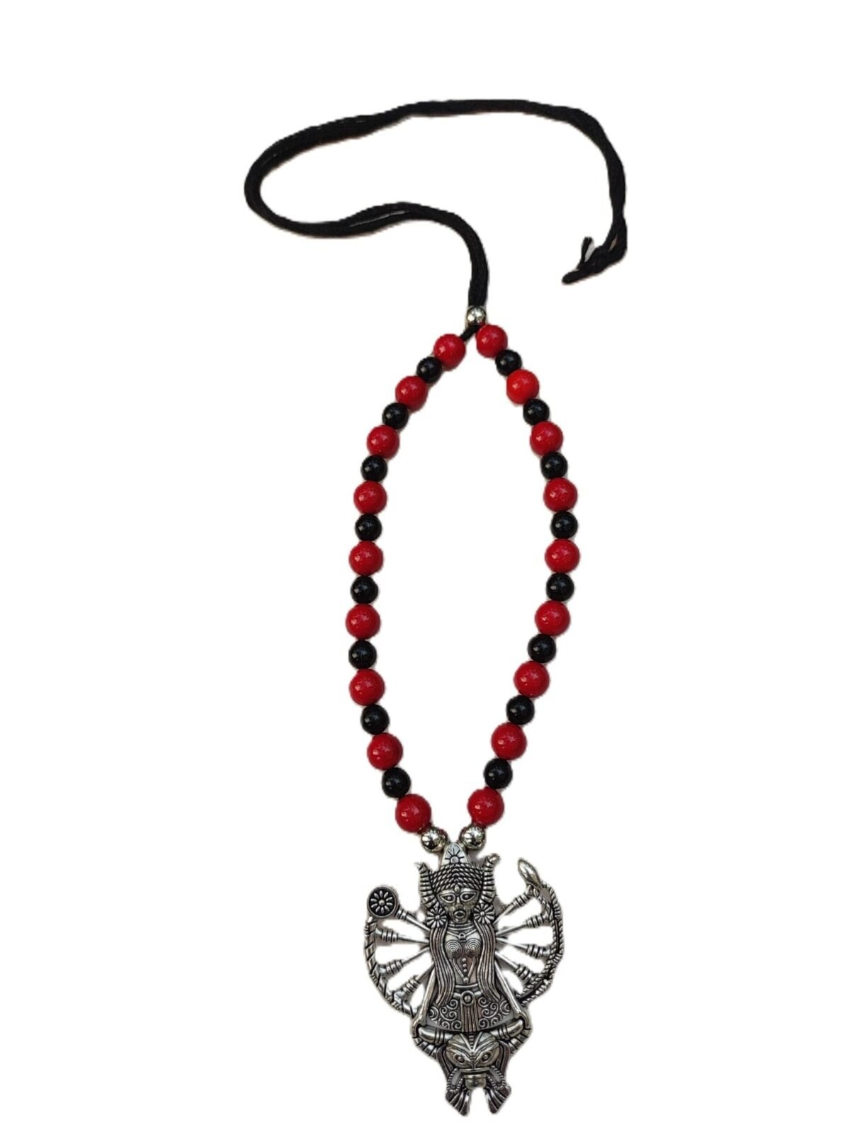 fancy-oxidised-necklace-jewellery-adjustable-figure-design - Image 2