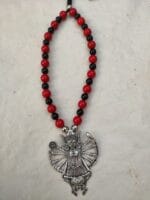 Fancy Oxidised Necklace - Image 2
