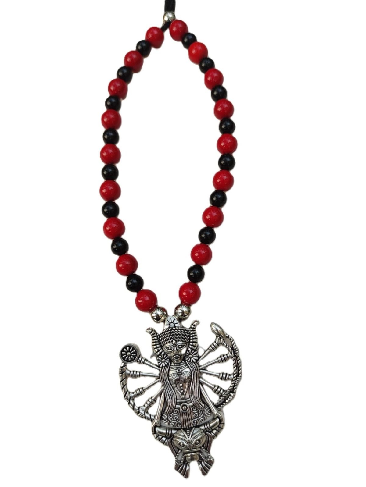 fancy-oxidised-necklace-jewellery-adjustable-figure-design - Image 1
