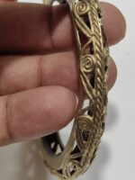 Handcrafted Brass Dhokra Bracelet For Women - Image 2