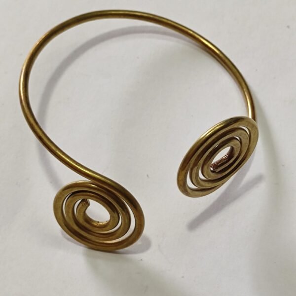 Handcrafted Brass Dhokra Hand Bracelet For Women