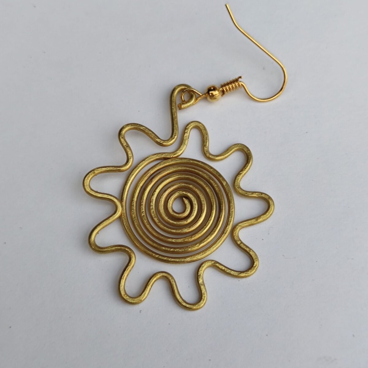 Handicrafts Brass Metal Earrings for Women - Image 2