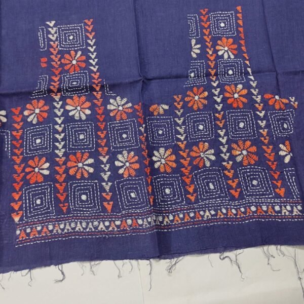 Blouse piece Cotton hand embroidery For Women