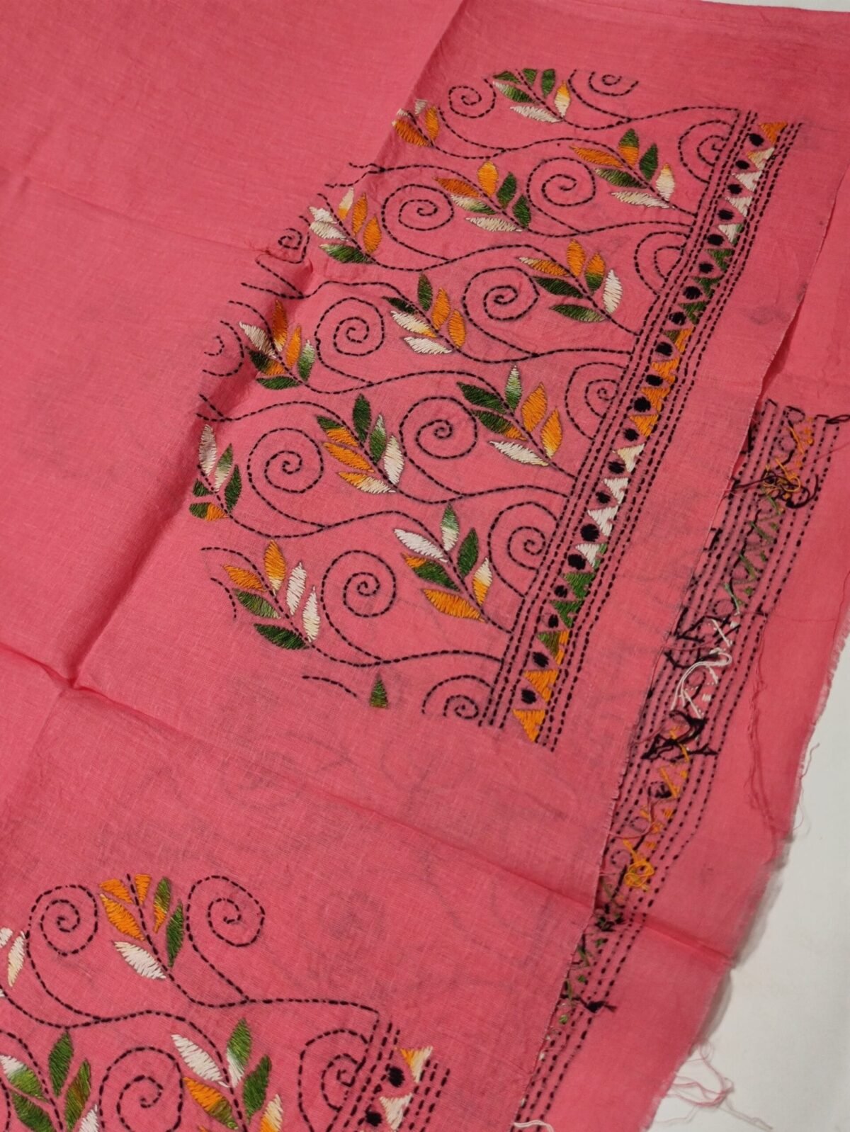 Cotton kantha Stitch blouse pieces ladie - Image 5