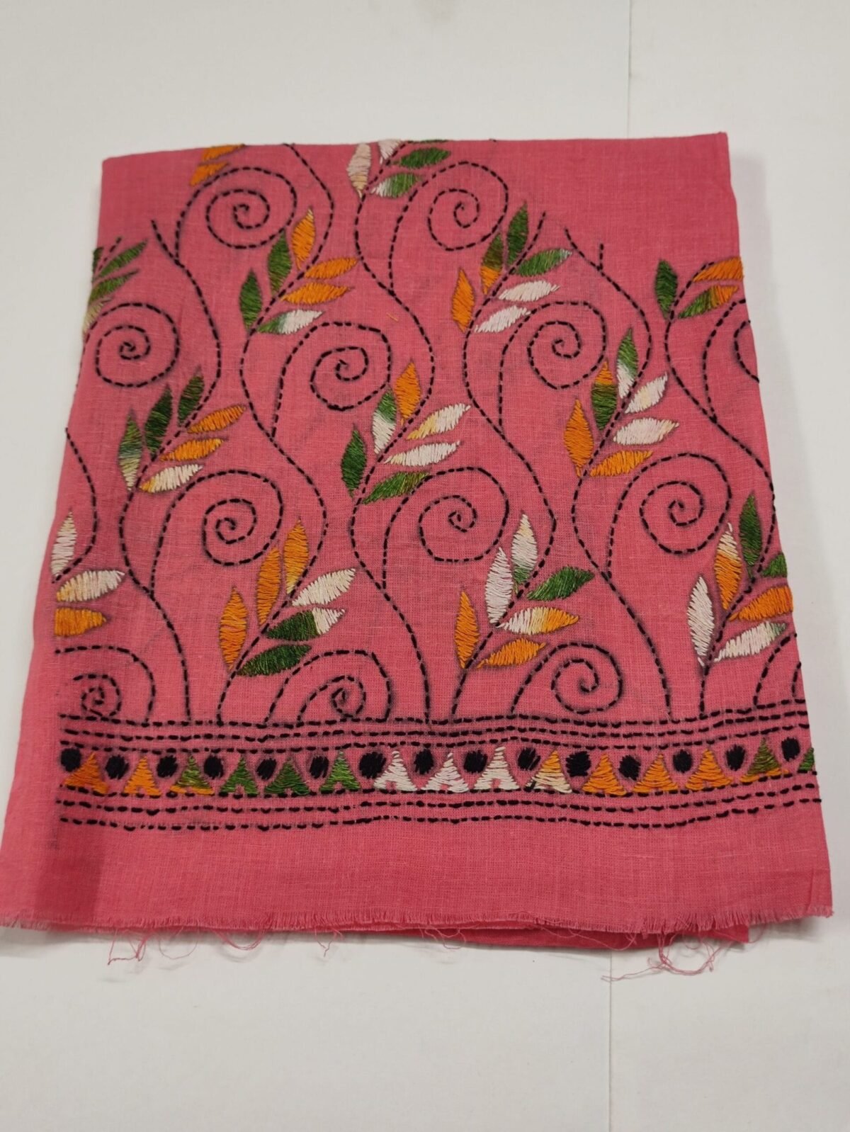 Cotton kantha Stitch blouse pieces ladie - Image 1