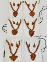 Terracotta handcraft necklace set (6piece) - Image 4