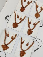 Terracotta handcraft necklace set (6piece) - Image 3