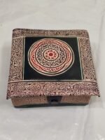 Leather Jewellery Box for women | deep sea green