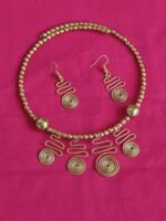 Brass Jewellery work round auto adjust for girls