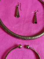 Dogra Hasli Necklace Hand bangles set for ladies - Image 3