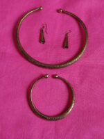 Dogra Hasli Necklace Hand bangles set for ladies