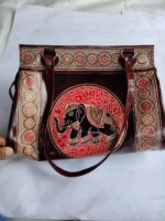 Leather Parts Bag print For Women