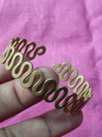 Brass Metal Hand Bracelet for women - Image 3