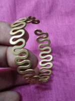 Brass Metal Hand Bracelet for women