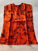 Cotton Printed front open sleeveless Jhabla - Image 2