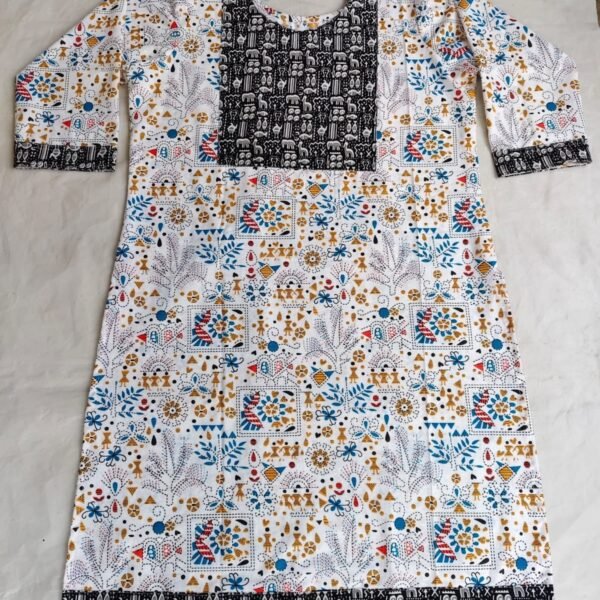 Cotton Printed Kurti For Women and Girls