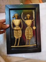 wooden handmade Wall Photo Frame Moti figure - Image 2