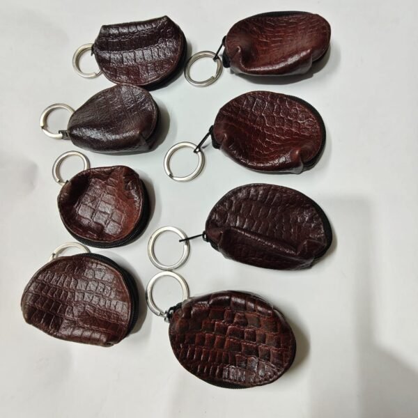 Leather key ring and storage box (8piece)