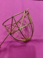 Handcrafted Brass Hair Bun Cage Set for Women - Image 7
