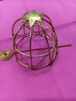 Handcrafted Brass Hair Bun Cage Set for Women - Image 3