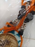 Bamboo and oxidised Composite jewellery set for women - Image 3