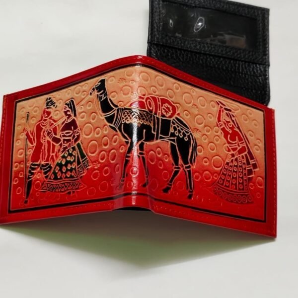 Rajasthani Handicraft Leather Wallet