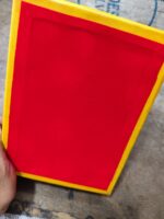 Leather jewellery box (yellow) - Image 4