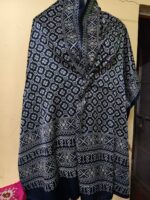 Ajrakh Modal Silk Stole - Image 3