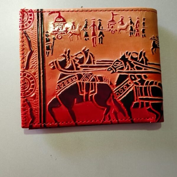 Vintage Warrior Leather Wallet
