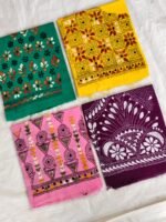 Kantha stitch blouse material for Women Net Quantity 4 piece - Image 2
