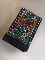 Kantha Stitch Blouse Piece for Ladies (black) - Image 4