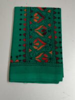 Handicraft Kantha Stitch Cotton Blouse Piece Material - Image 3