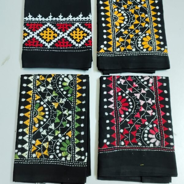 Kantha Work Blouse Pieces Wholesale (4pc)