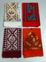 Kantha Stitched Blouse Piece (Net Quantity 4 piece)