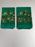 Handicraft Kantha Stitch Cotton Blouse Piece Material (2pc) - Image 4